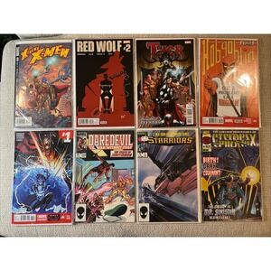 Fourteen Marvel Comic Books and One Random Off Brand - Lot of 15